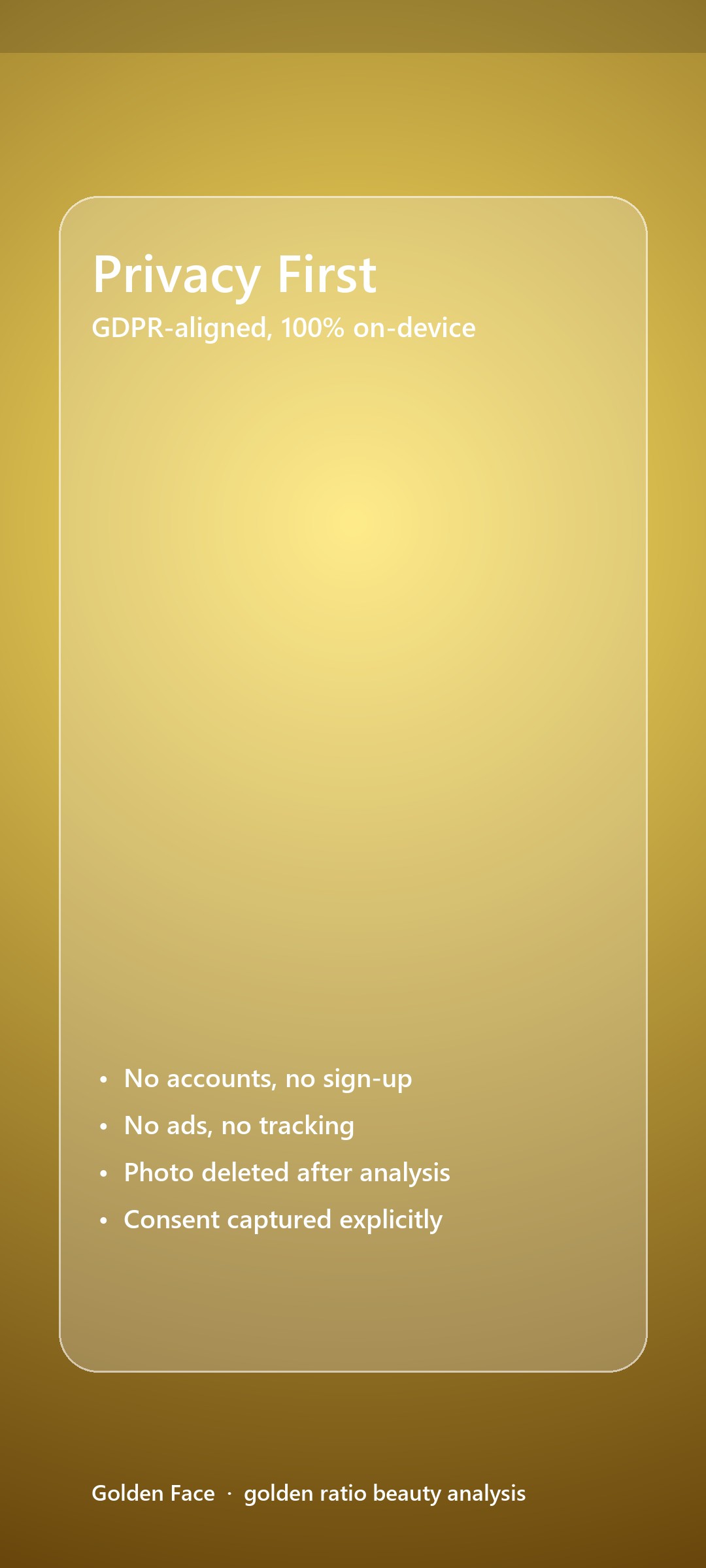 THE MI-RATIO privacy-first design